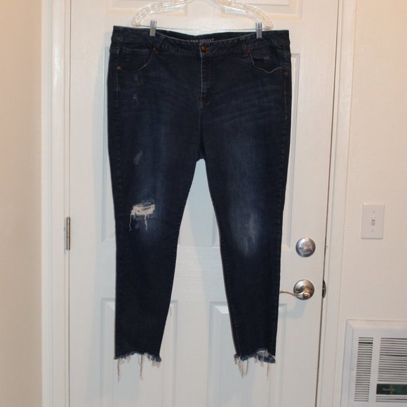 Lane Bryant Denim - Lane Bryant super stretch skinny 24 plus size